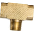 106-A by TECTRAN - Air Brake Air Line Thread Branch Tee - Brass, 1/8 in. Pipe Thread, Extruded