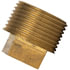 109-A by TECTRAN - Air Brake Pipe Head Plug - Brass, 1/8 in. Pipe Thread Size, Square Head Plug