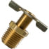 108-2 by TECTRAN - Air Brake Air Shut-Off Petcock - Brass, 1/8 in. Pipe Thread, External Seat