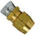 1108 by TECTRAN - Air Brake Air Line Fitting - Brass, 3/8 in. I.D Hose, 3/4-20 ABS Thread, Female