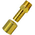 1109 by TECTRAN - Air Brake Air Line Fitting - 3/8 in. I.D Hose, 1/4-18 in. Thread, 1/4 in. Cap, Crimp-On