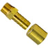 1109 by TECTRAN - Air Brake Air Line Fitting - 3/8 in. I.D Hose, 1/4-18 in. Thread, 1/4 in. Cap, Crimp-On