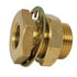 114-22 by TECTRAN - Air Brake Frame Coupling - Brass, 1.5 in. Long, 1/8-27 in. Female, 1/8-27 in. Female