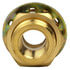 114-22 by TECTRAN - Air Brake Frame Coupling - Brass, 1.5 in. Long, 1/8-27 in. Female, 1/8-27 in. Female