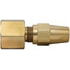 Tectran 1166-4B Air Brake Air Line Connector Fitting F Conn 1/4"Tube-1/4"Thread