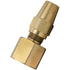 Tectran 1166-4B Air Brake Air Line Connector Fitting F Conn 1/4"Tube-1/4"Thread