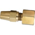 Tectran 1166-4B Air Brake Air Line Connector Fitting F Conn 1/4"Tube-1/4"Thread