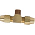 1172-4A by TECTRAN - Air Brake Air Line Thread Branch Tee - Brass, 1/4 in. Tube Size, Male