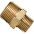 122-BA by TECTRAN - Air Brake Reduction Nipple - Brass, 1/4 in. Pipe Thread A, 1/4 in. Pipe Thread B