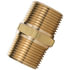 122-A by TECTRAN - Air Brake Pipe Nipple - Brass, 1/8 inches Pipe Thread, Hex