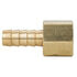 126-4A by TECTRAN - Air Tool Hose Barb - Brass, 1/4 in. I.D, 1/8 in. Thread, Barb to Female Pipe