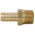 125-10C by TECTRAN - Air Tool Hose Barb - Brass, 5/8 in. I.D, 3/8 in. Thread, Hose Barb to Male Pipe