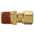 1368-10C by TECTRAN - DOT Male Ferrule Connector Fitting for Nylon Tubing, 5/8" Tube Size, 3/8" Pipe Thread