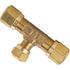 1364-664 by TECTRAN - Air Brake Air Line Union - Brass, 3/8 in. Tube Size