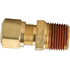 1368-10C by TECTRAN - DOT Male Ferrule Connector Fitting for Nylon Tubing, 5/8" Tube Size, 3/8" Pipe Thread