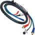 13A0801 by TECTRAN - Air Brake Hose and Power Cable Assembly - 8 ft., Red and Blue, 3-in-1 AirPower Lines