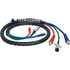 13A1001 by TECTRAN - Air Brake Hose and Power Cable Assembly - 10 ft., Red and Blue, 3-in-1 AirPower Lines