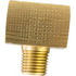 145-3A by TECTRAN - Inverted Flare Fitting - Brass, Male Branch Tee, 3/16 in. Tube, 1/8 in. Thread