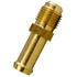 153-5 by TECTRAN - Air Brake Air Line Fitting - Brass, 3/8 in. Hose I.D, 5/16 in. Tube Size, SAE 45 deg