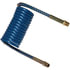 1612LBV by TECTRAN - 12 ft. V-Line Blue Aircoil with 1/2" LIFESwivel End Fittings, 12 in. Leads