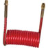 1612LRV by TECTRAN - 12 ft. V-Line Red Aircoil with 1/2" LIFESwivel End Fittings, 12 in. Leads