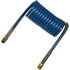 1612LBV by TECTRAN - 12 ft. V-Line Blue Aircoil with 1/2" LIFESwivel End Fittings, 12 in. Leads