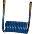 1612LBV by TECTRAN - 12 ft. V-Line Blue Aircoil with 1/2" LIFESwivel End Fittings, 12 in. Leads