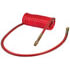 Tectran 161540LRV Air Brake Hose 15 ft. Red V-Line Aircoil with 1/2" LIFESwivel Tractor Fitting, 40" x 12" Leads