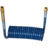 16212BH by TECTRAN - Industry Grade Blue Service Aircoil with Brass Handle, 12 ft., 12" x 12" Leads