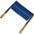 16212BV by TECTRAN - 1/2" V-Line Blue Aircoil with Spring Guards, 1/2 in. Tube OD, 12 ft. Long