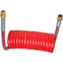 16208R by TECTRAN - Industry Grade Red Aircoil, 8 ft., 12" x 12" Leads, with Brass LIFESwivel Fittings