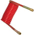 16212RV by TECTRAN - 1/2" V-Line Red Aircoil with Spring Guards, 1/2 in. Tube OD, 12 ft. Long