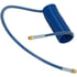 16215-24B by TECTRAN - Industry Grade Blue Aircoil, 15 ft., 24" x 12" Leads, with Brass LIFESwivel Fittings