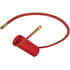 1621540RV by TECTRAN - 1/2" V-Line Red Aircoil with Spring Guards, 1/2 in. Tube OD, 15 ft. Long, 40" Leads