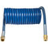 16215B by TECTRAN - Industry Grade Blue Aircoil, 15 ft., 12" x 12" Leads, with Brass LIFESwivel Fittings