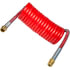 16220R by TECTRAN - Industry Grade Red Aircoil, 20 ft., 12" x 12" Leads, with Brass LIFESwivel Fittings