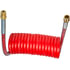 16220R by TECTRAN - Industry Grade Red Aircoil, 20 ft., 12" x 12" Leads, with Brass LIFESwivel Fittings