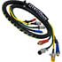 169104 by TECTRAN - Air Brake Hose and Power Cable Assembly - 10 ft., 4-in-1 Auxiliary, Black Hose