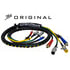 169104 by TECTRAN - Air Brake Hose and Power Cable Assembly - 10 ft., 4-in-1 Auxiliary, Black Hose