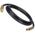 16910 by TECTRAN - 3/8" Black Air Brake Line Jumper Hose, 10 ft., with Spring Guards, with Flex Grip Handles