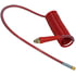 16A1240RH by TECTRAN - ARMORFLEX-HD, Red Armorcoil Aircoil with Handle, 12 ft., 48" x 12" Leads