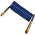 16B12BH by TECTRAN - Vortecx Blue Armorcoil with Brass Handles, 12 ft., 12" x 12" Leads, 1/2" Tube OD