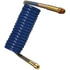 16B12BH by TECTRAN - Vortecx Blue Armorcoil with Brass Handles, 12 ft., 12" x 12" Leads, 1/2" Tube OD