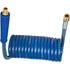 16P12BH by TECTRAN - 12 ft. PROFLEX-SP Blue Service Aircoil with Handles, 12" x 12" Leads