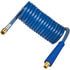 16P12BH by TECTRAN - 12 ft. PROFLEX-SP Blue Service Aircoil with Handles, 12" x 12" Leads