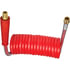 16P12RH by TECTRAN - 12 ft. PROFLEX-SP Red Emergency Aircoil with Handles, 12" x 12" Leads