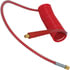 16P1524RH by TECTRAN - 15 ft. PROFLEX-SP Red Emergency Aircoil with Handles, 24" x 12" Leads