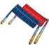 17212H by TECTRAN - Industry Grade Red and Blue Aircoil Set with Brass Handle, 12 ft., 12" x 12" Leads