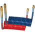 17212H by TECTRAN - Industry Grade Red and Blue Aircoil Set with Brass Handle, 12 ft., 12" x 12" Leads