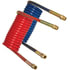 17212V by TECTRAN - 1/2" V-Line Red and Blue Aircoil Set with Spring Guards, 1/2 in. Tube OD, 12 ft. Long